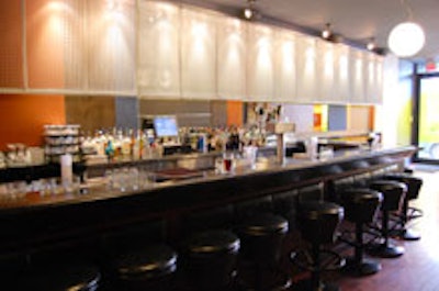 The bar at Watusi