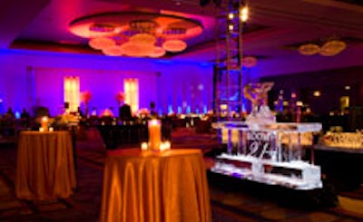 The ballroom at the Renaissance Schaumburg Hotel & Convention Center