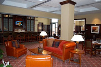 The Capital Connection Restaurant and Lounge at the Sheraton Herndon Dulles Airport Hotel