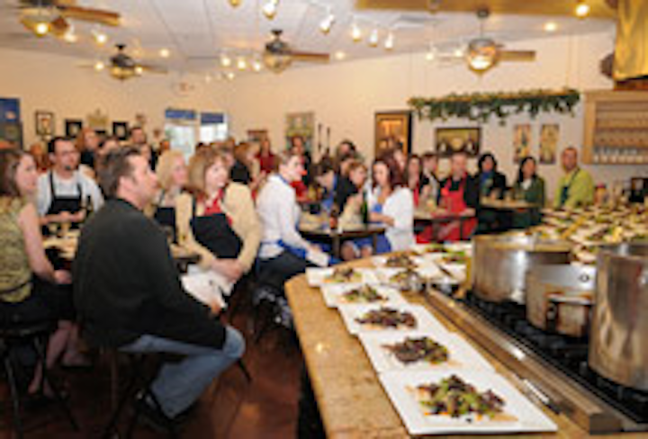 A Group Cooking (and Dining) Experience | BizBash