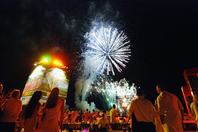 International Pow Wow's opening night fireworks finale