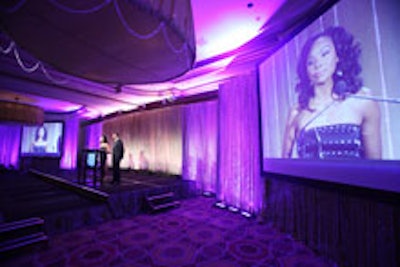 ABC News weekend anchor Cynne Simpson at the U.S. Dream Academy gala
