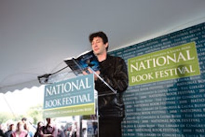 Neil Gaiman at the National Book Festival