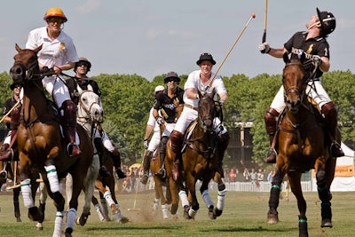 Prince Harry's polo-playing appearance on Governors Island