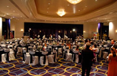 The American Heart Association's Heart Deco-style ballroom