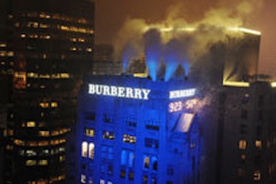 Burberry's light show