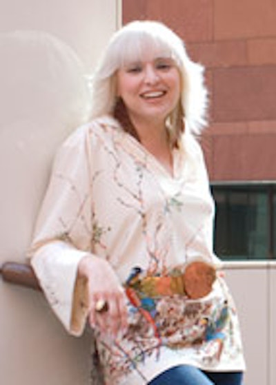 Vanessa Gonzalez at the museum in 2007