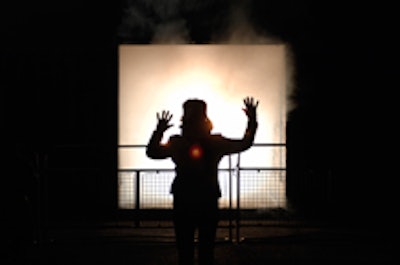 An installation in Liberty Village