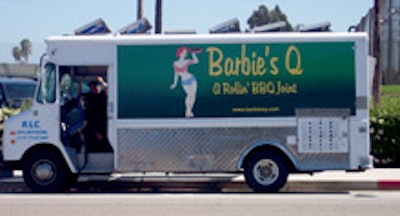 Barbie's Q truck