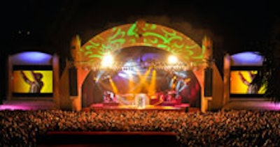 Universal Studio's Music Plaza