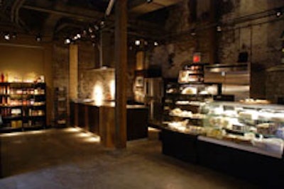 Rare cheeses from Quebec are available for sale and can be used for tastings in the space.
