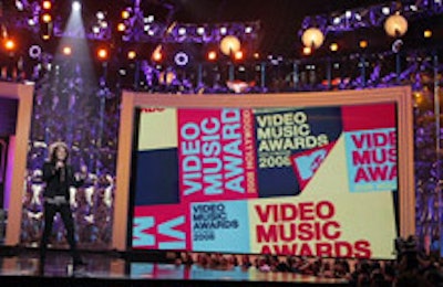 Russell Brand at the 2008 VMAs