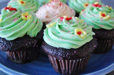 Nut-free cupcakes from Half-Baked
