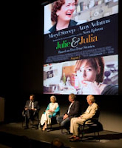 A panel following WGBH's Julie & Julia screening