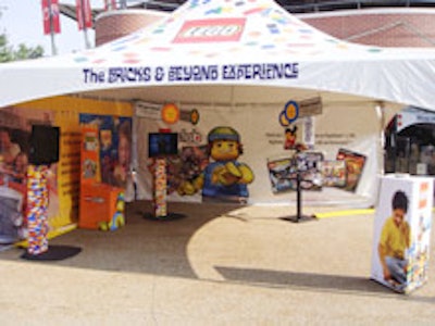 Lego's promotion at the Lincoln Park Zoo