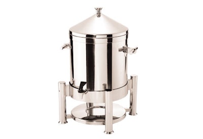 Portofino coffee urn from Broadway Party Rentals in New York