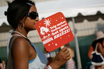 Keeping cool with branded fans