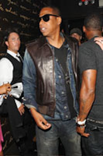 Jay-Z making the rounds on Sunday night