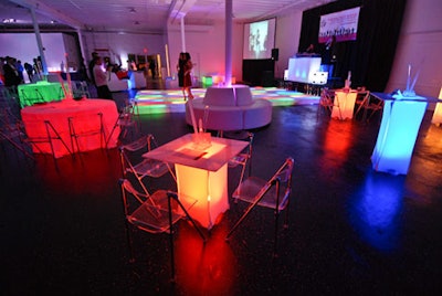 So Cool Event's colorfully lit rentals and decor