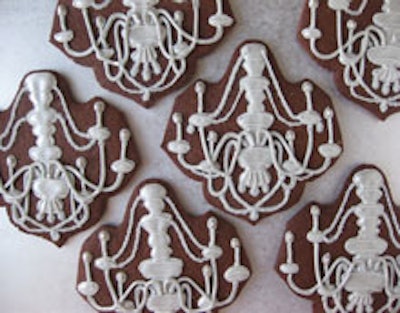 Chandelier cookies by Sugarbuilt