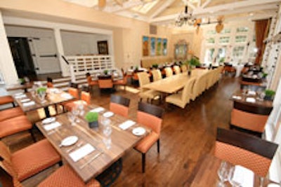 The Winter Garden room at Trummer's on Main