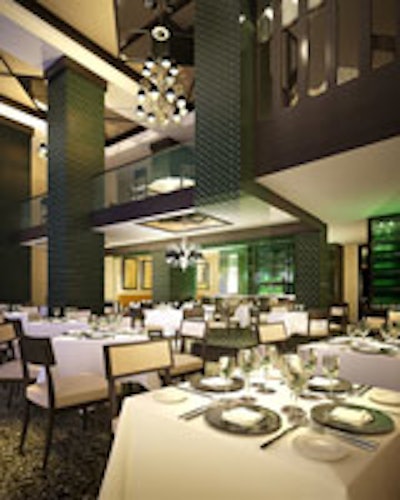 A rendering of the Trump SoHo's Quattro Gastronomia Italiana