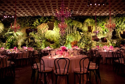 The Whitney Museum's gala dinner