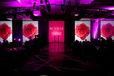 The staging at Faulkner-Sagoff Centre's Runway event