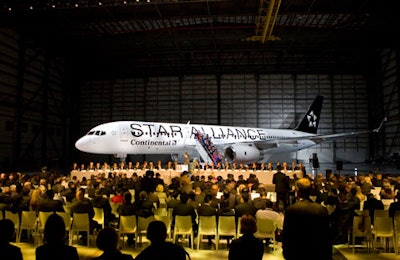 Continental Airlines ' newest 757
