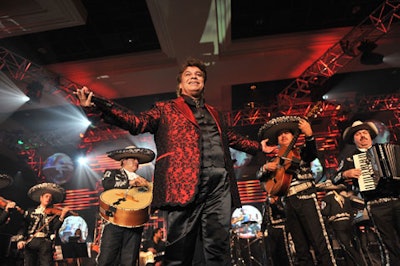 Juan Gabriel at the Person of the Year tribute
