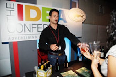 Beer tasting at Advertising Age and Creativity's Idea Conference