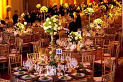 The gala dinner following the Kennedy Center Honors