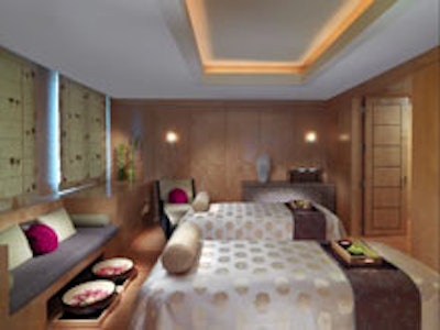 The Mandarin Suite at the Spa at the Mandarin Oriental