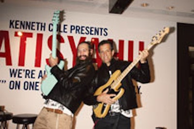 Kenneth Cole and Matisyahu at Fashion's Night Out