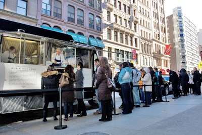 NBC's gourmet food truck marketing stunt