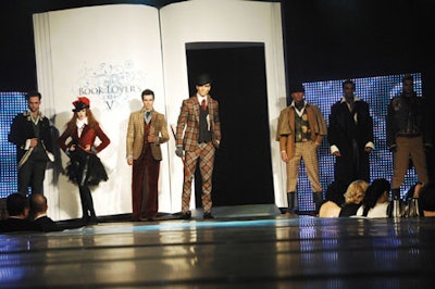 A runway scene inspired by Sherlock Holmes