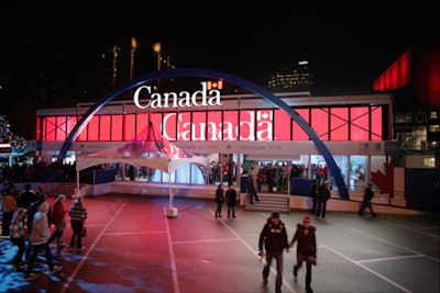 The Canada Pavilion in LiveCity Yaletown