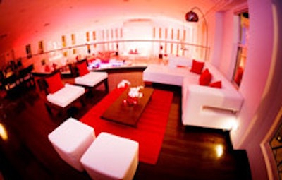 Room Service's rental furniture at Grand Marnier's event during the South Beach Wine and Food Festival