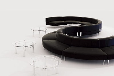 Cort's Endless Seating sofa