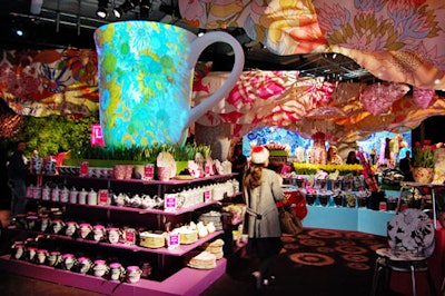 Target's flower-laden pop-up for Liberty of London