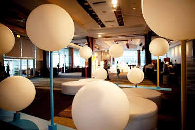 A.B.T.'s spherical decor