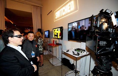 3D content at the Switched vignette