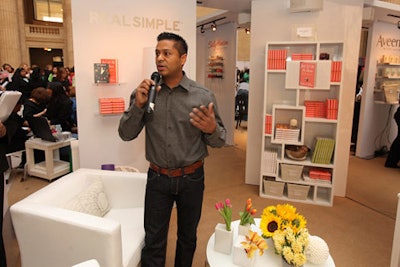 PJ Acosta of Studio AG at Real Simple's 'Gift of Time ' Event
