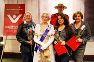 A royal look-alike posed for photos