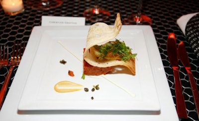 Creative Edge's tomato tartare