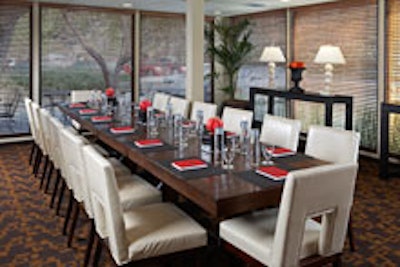 The Beverly Garland's upgraded meeting space