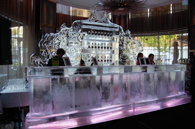 The Russian Standard ice bar