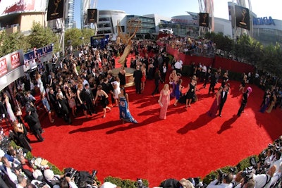 Primetime Emmy Awards, red carpet on Nokia Plaza