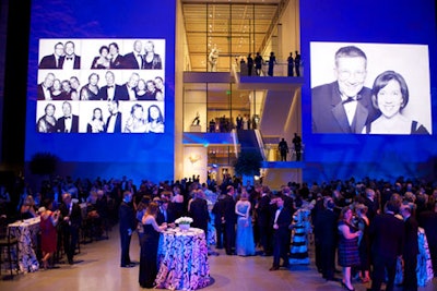 The opening gala for the MFA's new Arts of the Americas Wing