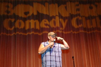 Larry the Cable Guy performing at BONKERZ
